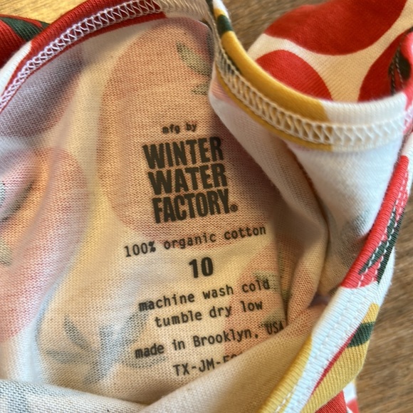 Winter Water Factory Madison Dress-Tomatoes-size 10-NEW - Picture 4 of 5